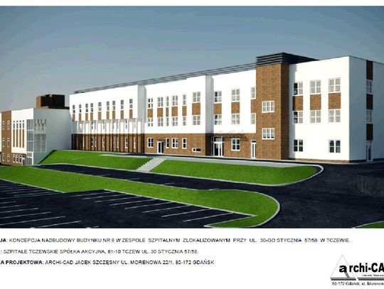 Szpital po rozbudowie!