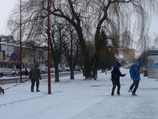 Atak zimy w Tczewie