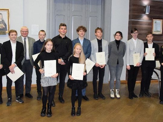 Nagrody Prezydenta Tczewa dla młodych i zdolnych. Jesteśmy z Was dumni!