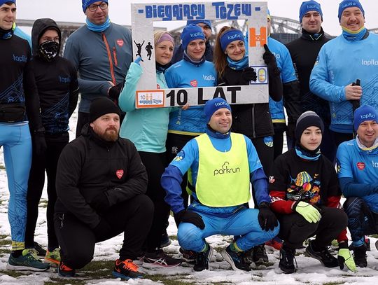 Na 10-lecie tczewskich parkrunów pobiegli bulwarem nadwiślańskim