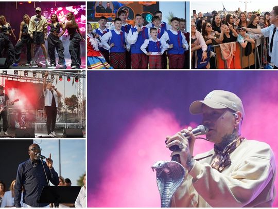 Publiczność rozruszali Smolasty i jego tancerki oraz DJ-e. A w niedzielę święto Kociewiaków!